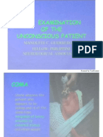 Examination of Unconscious Patient