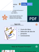 Plantilla de Sustentación de Proyecto