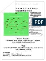 UEFA 'A' Coaching Session Plans