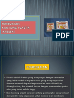 Pembuatan Kantong Plastik