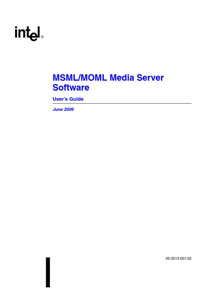 MSML Moml Userguide v1b | PDF | Session Initiation Protocol | License