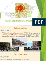 Transit Oriented Development