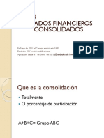 NIIF 10 Consolidación de EEFF