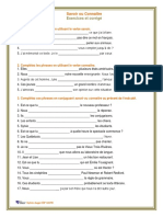 Savoir Ou Connaitre Exercices Et Corrige PDF