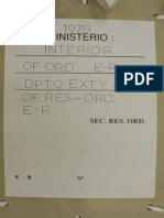 Documentos secretos del Ministerio del Interior y Departamento de Extranjería y Migración (1978)