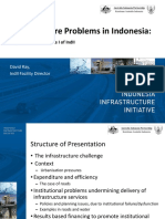 Infrastructure Problems in Indonesia