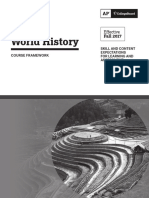Ap World History Course Framework PDF