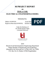 Report On Tesla Coil