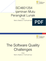 01 - The Software Quality Challenges