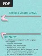 ANOVA Presentation