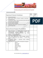 Checklist Barang Persediaan Bersalin