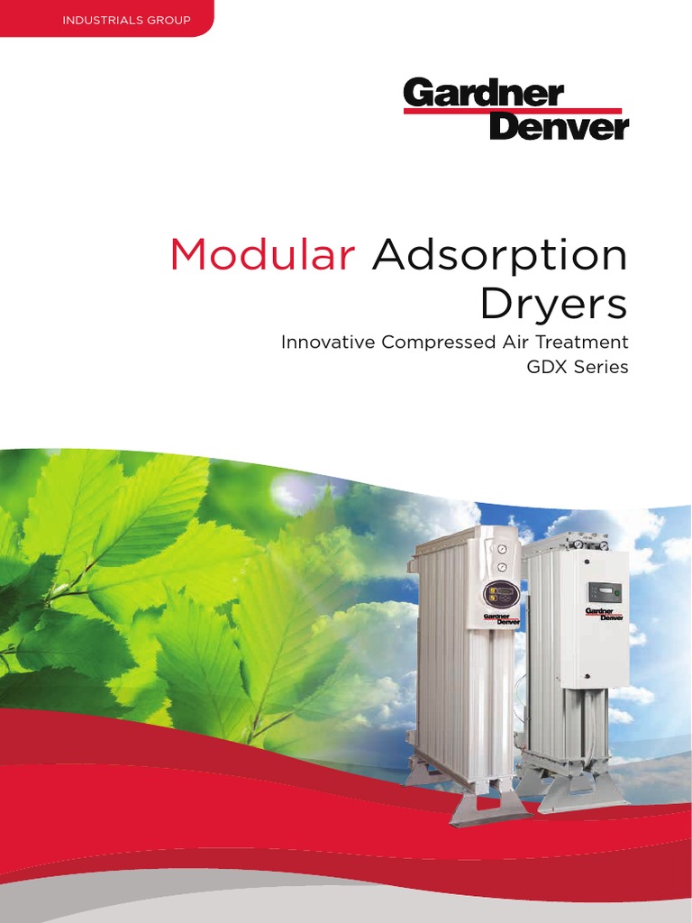 Gardner Denver - GDX Modular Adsorption Dryers | PDF | Clothes Dryer ...
