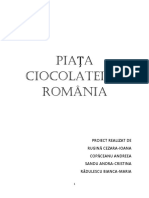 Proiect Marketing - Analiza Pietei Ciocolatei