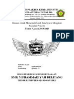 Laporan Praktek Kerja Industri Auto2000 Tanjung Api Api, Palembang