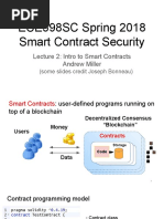 ECE398SC - Lecture 2 - Intro To Smart Contracts