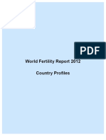 UN Fertility Report. Country Profiles