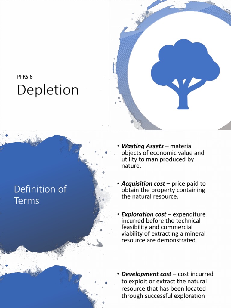 Depletion | Depreciation | Resource Depletion