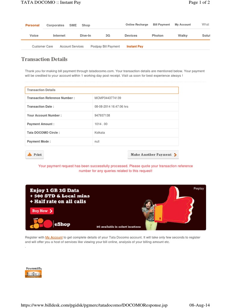 Tatadocomo Docomorespons Technology Business