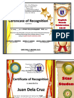 Award Certificates EDITABLE