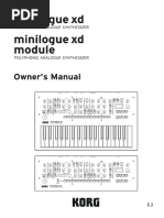 Minilogue XD Manual