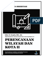 Buku 5 Direktori Mini Tesis Disertasi PHRD IV 2018 Perencanaan Wilayah Dan Kota II