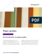 RISI Paper Grades Overview