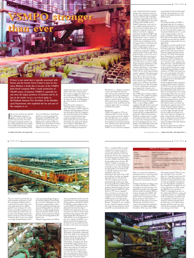 SSW 0107 | PDF | Titanium | Pipeline Transport