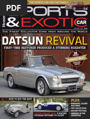 Hemmings Sports Exotic Car July 16 Motor Vehicle Car