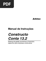 Manual de Instruções do software Constructo Conta