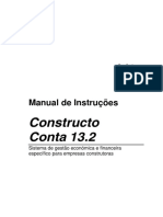 Manual de Instruções Do Software Constructo Conta