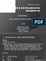 Presentasi Kasus PP Imminens-Abdullah Azmy