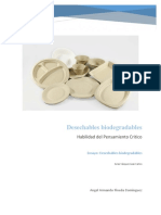 Desechables Biodegradables