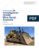 Saraji Mine ICAM Report Final (Redacted) July 2019 SPANISH
