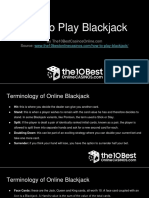 How To Play Blackjack Presentation