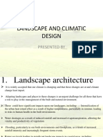Landscape and Climatic Design