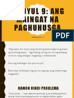 Modyul 9: Ang Maingat Na Paghuhusga