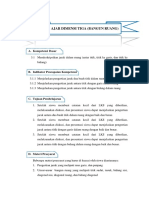 KD 3 Bahan Ajar Dimensi Tiga