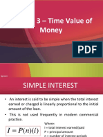 Module 3 - Time Value of Money