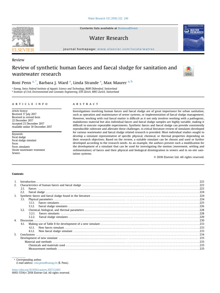 synthetic_human_faeces.pdf Sanitation Human Feces