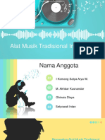 Alat Musik Tradisional Indonesia