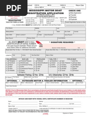 Boat Reg Application Layout 1