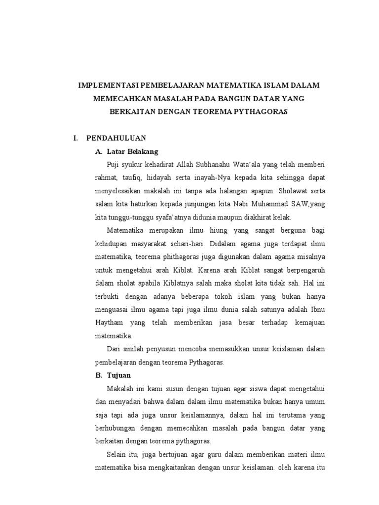 Soal essay teorema pythagoras 06 image