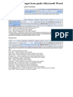 KLIPING Mengenal Fungsi Icon Pada Microsoft Word