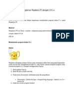 Pemrograman Rasberry Pi Dengan C PDF