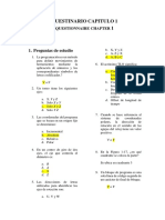 Cuestionario Cap 1, CNC EVANS