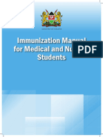 Immunization Manual For Medical and Nursing Students - Final Smaller PDF