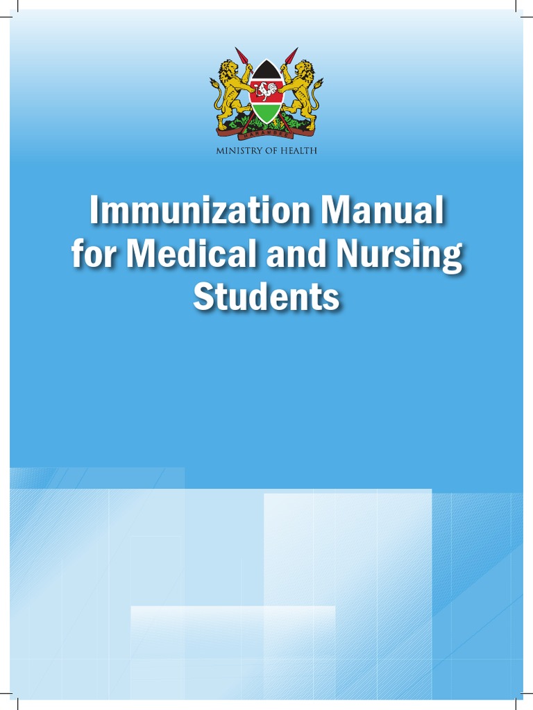 Immunization Manual For Medical and Nursing Students - Final Smaller ...