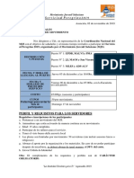 Nota Invitacion Servicio Al Peregrino 2019