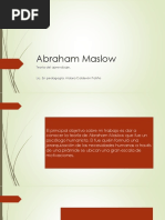 Teoria Del Aprendizaje Abraham Maslow