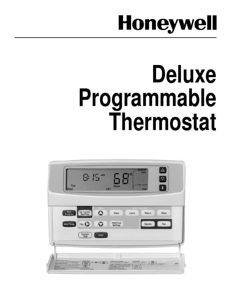 T8611 Chronotherm IV Plus | PDF | Thermostat | Electromechanical